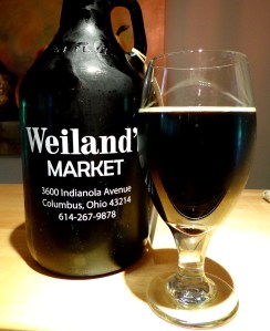 Opening the seal on a growler full of Death.