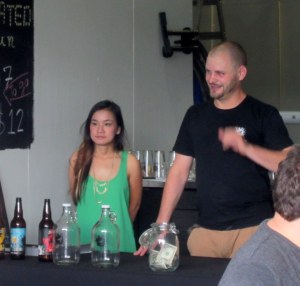 Craig O'Herron owner and head brewer at Sideswipe.