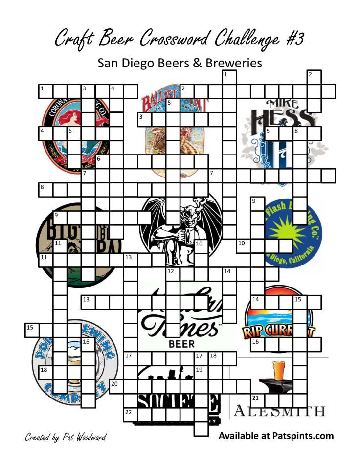 san diego beer crossword