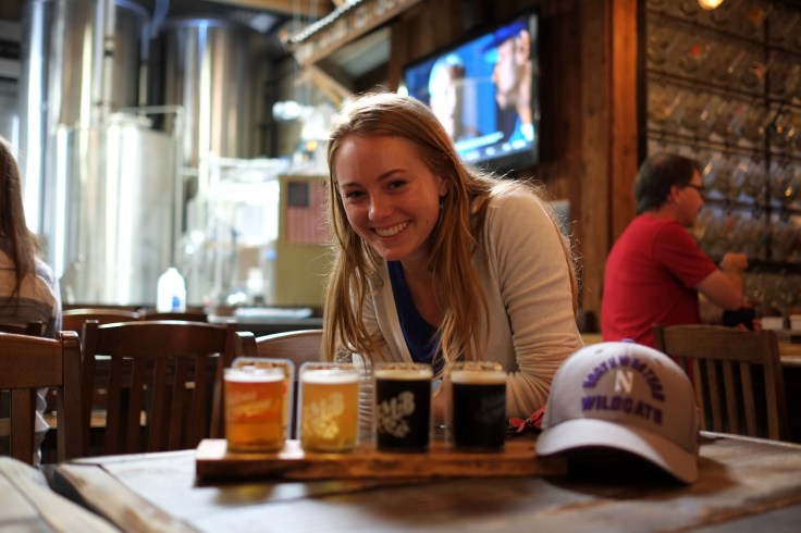 Stephanie and her flight at Figueroa Mountain (photo courtesy of Ram Sesadri)