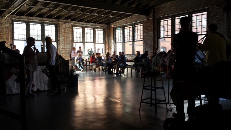 The taproom at Wolf's Ridge.