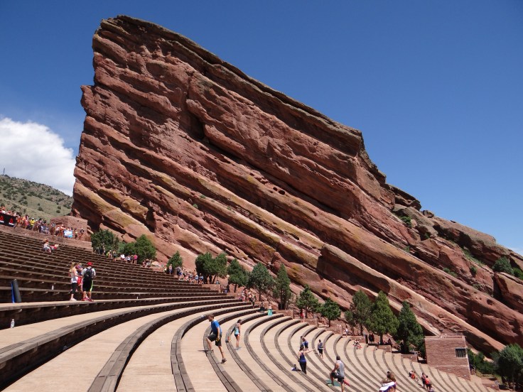 Red Rocks Amphitheater.