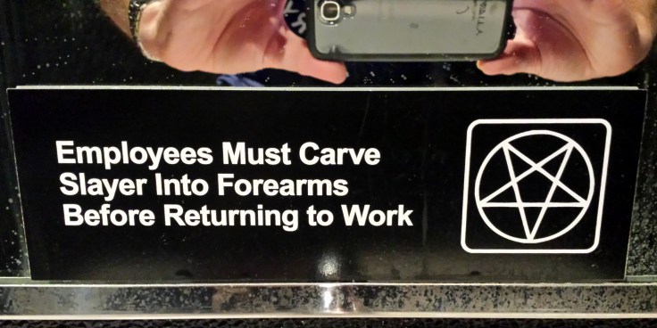 They take hygiene seriously at Trve.