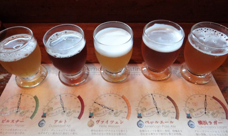 Yokohama Brewing Flight