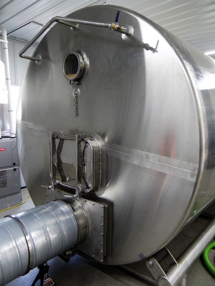 Malting Drum End Shot