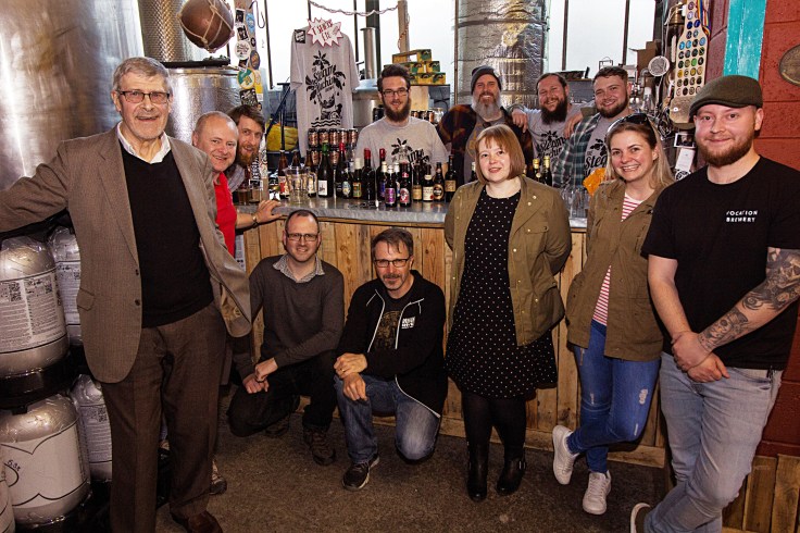 Bygone Beers Tasting Group Photo