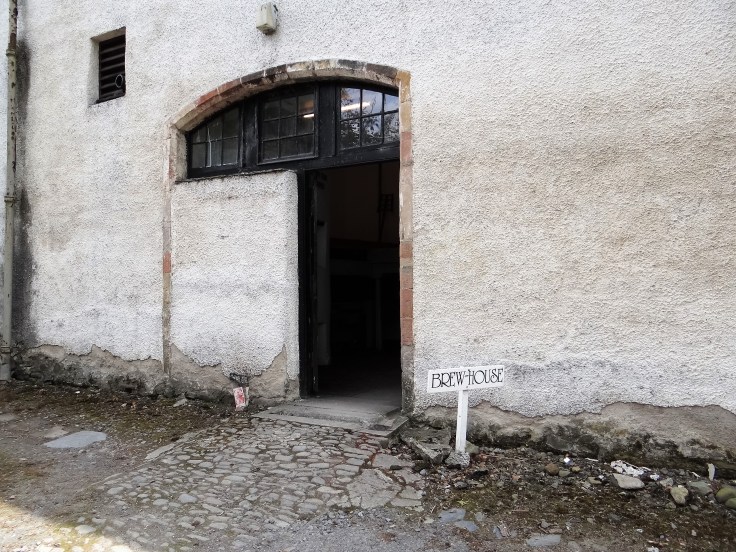 Traquair House Brewery Door
